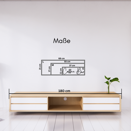 Coffee Bar – Schriftzug aus Holz