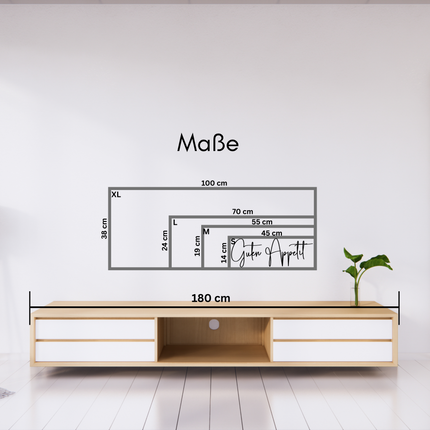 Guten Appetit – Holzschriftzug