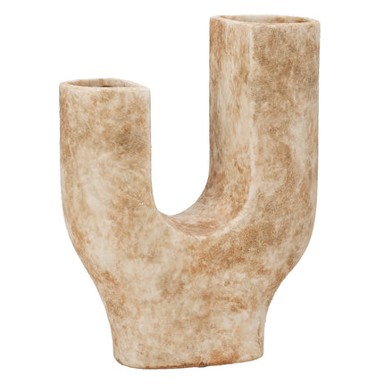 Terra Curve – Skulpturale Design-Vase