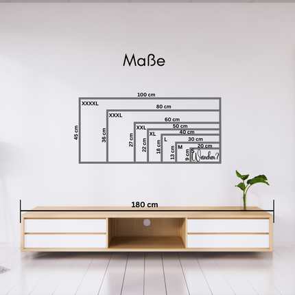 Weinchen? – Schriftzug aus Holz