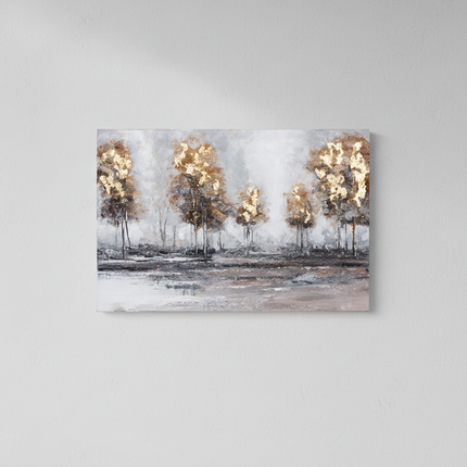 Waldlichtung – Handgemaltes Leinwandbild