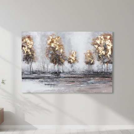 Waldlichtung – Handgemaltes Leinwandbild
