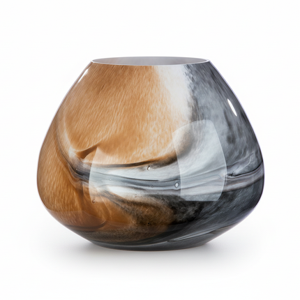 Mora – Großformatige Design-Vase aus Glas