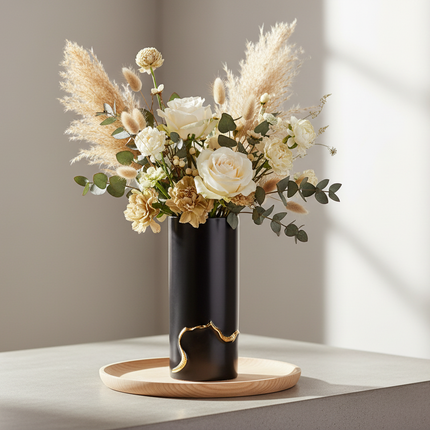 Midnight Curve – Moderne Design-Vase