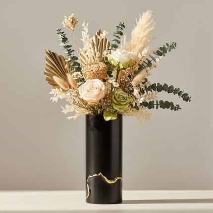 Midnight Curve – Moderne Design-Vase