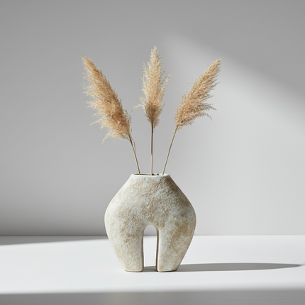 Terra Arc – Skulpturale Design-Vase