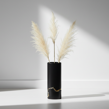 Midnight Curve – Moderne Design-Vase