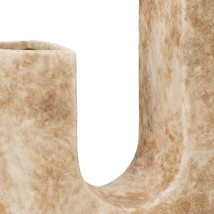 Terra Curve – Skulpturale Design-Vase
