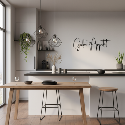 Guten Appetit – Holzschriftzug